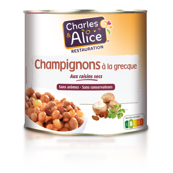 Champignons à la Grecque