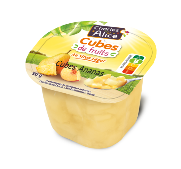 Cubes d'Ananas